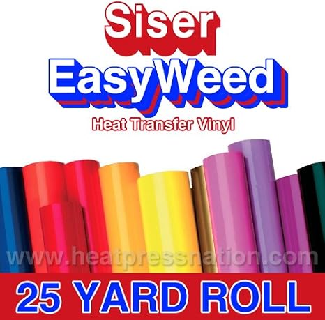 Siser Easyweed Fluorescent Yellow 15" x 15' Iron on Heat Transfer Vinyl Roll by Coaches World