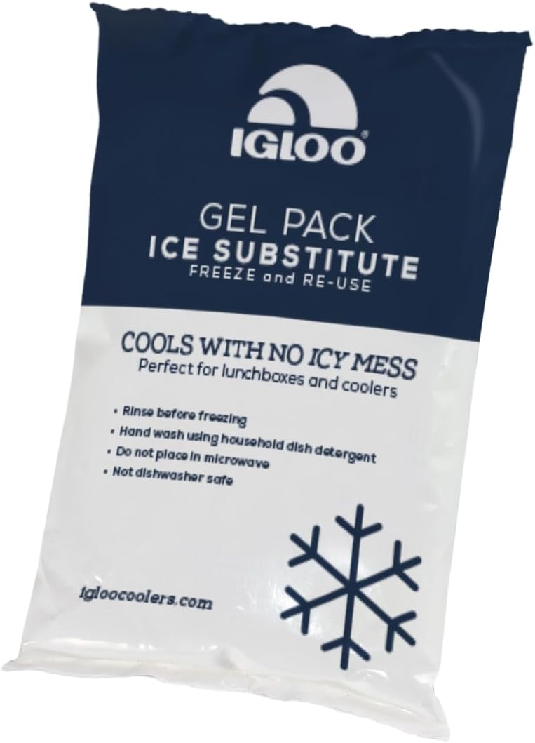 Igloo Maxcold Ice Gel Pack, Blue (25076)