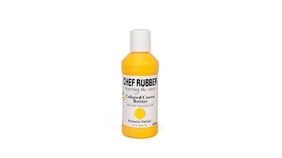 Chef Rubber Aureolin Yellow Colored Cocoa Butter