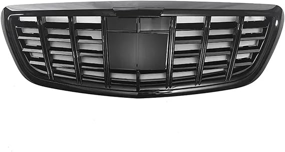 Compatible for Mercedes Benz W222 S-Class S550 S400 S450 S500 S560 2014-2019 Style Car Front Bumper Grille(Brabus Style Black)
