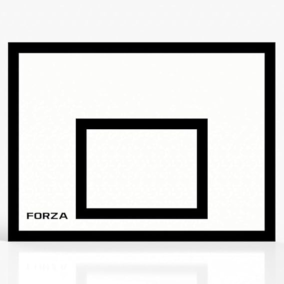 FORZA Basketball Backboards [Practice Or Match] | Wall Mounted Basketball Backboard - Universal Fit Any Basketball Hoops | Suitable For Indoor & Outdoor Use