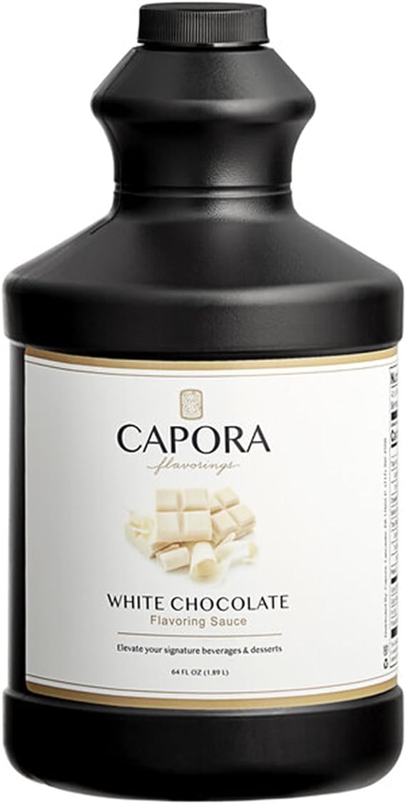 Capora White Chocolate Flavoring Sauce 64 fl. oz. WS-999SAUWHTCHO-NPF