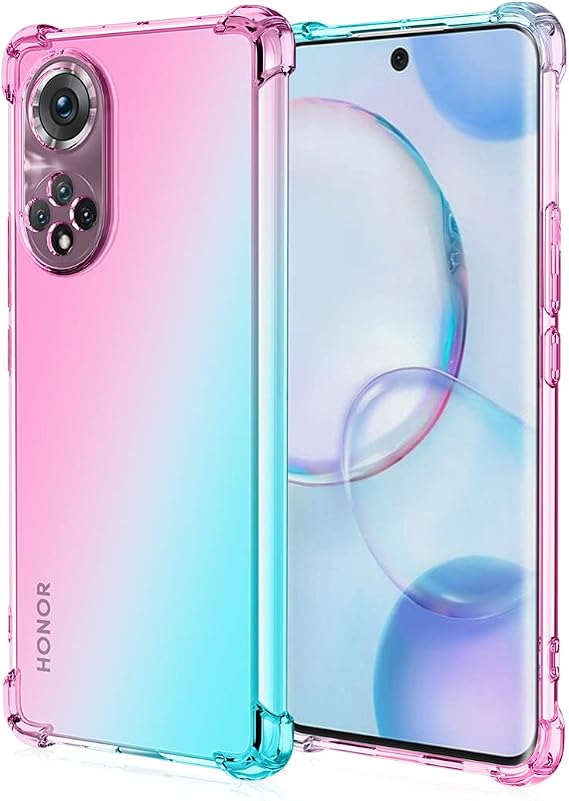 Case Compatible with Honor 50, Slim Soft TPU Shockproof Anti-Scratch Phone Case Cover with Reinforced Corner Bumper