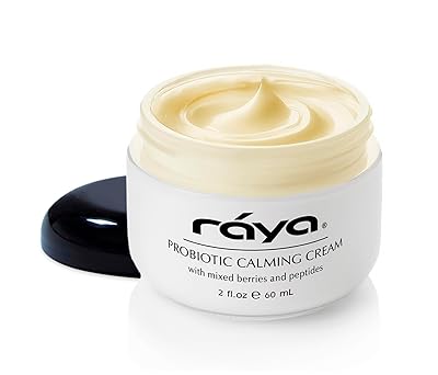 Raya Probiotic Calming Cream 309 | Moisturizing, Anti-Aging, and Calming Face Cream for Sensitive, Irritated, and Mature Skin | Soothes Over-Reactive Skin and Helps Reduce Fine Lines and Wrinkles