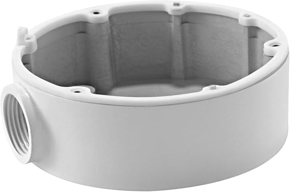 HIKVISION Junction Box Diameter 101 mm for DS-2CD2112 DS-2CD2132 White 302700356