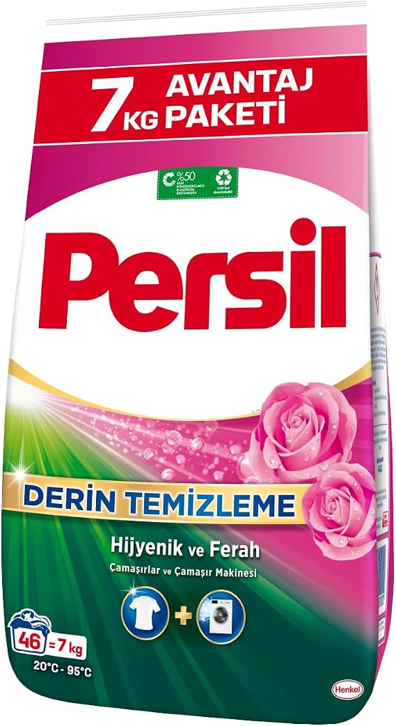 Persil Expert Powder Laundry Detergent Vernel The Magic of the Rose Fragrant 7 kg, The Magic of the Rose 7kg