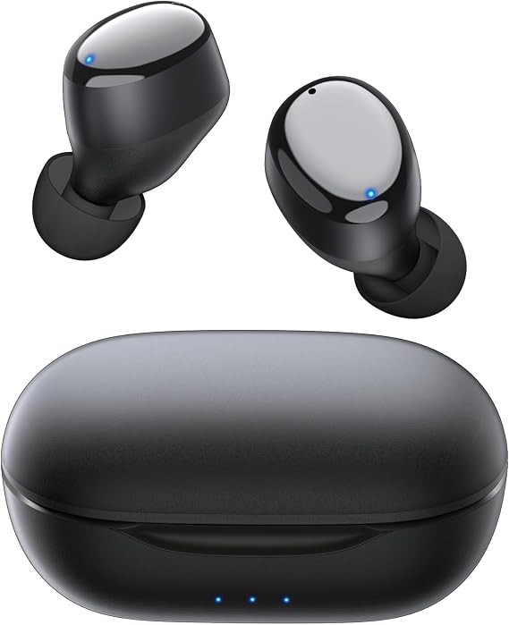 Redpepper Wireless Ear Buds Active Noise Cancelling Bluetooth 6.0 with Built-in Mics Clear Call 4g Headphones Up to 60H Play Time for Studying Workout Gaming