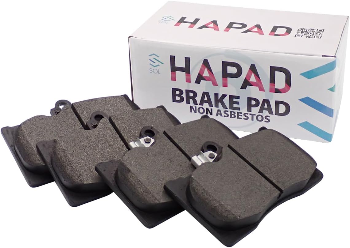 HAPAD Front Brake Pad Left and Right Set GS200t GS300 GS350 GS250 GS430 GS450h GS460ARL10 GRL10 GRL10 GRL12 GRL15 GRL16 GRS191 GRS196 GRL11 UZS190 GWL11 0 GWS1 91 URS190