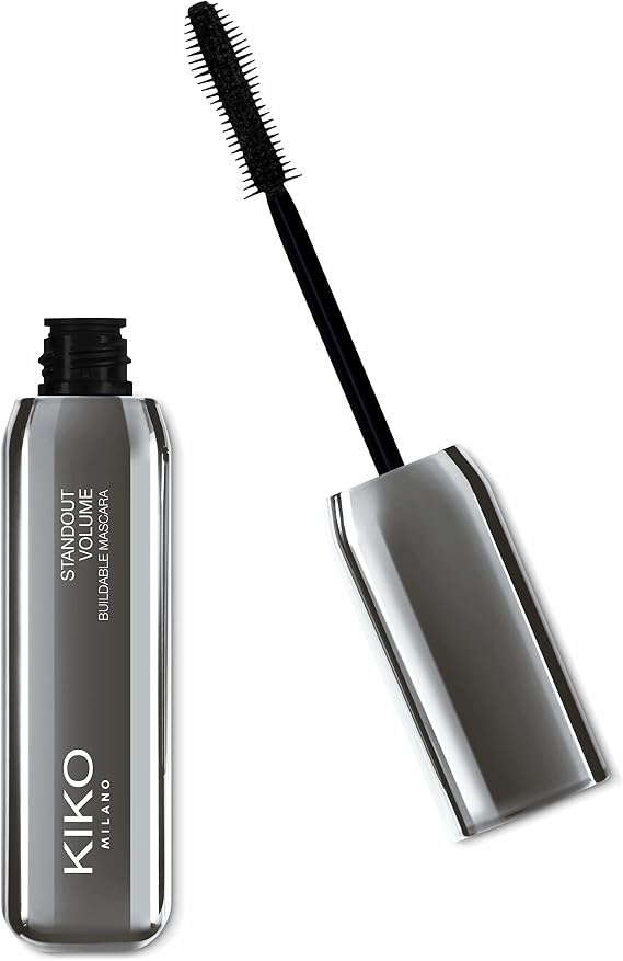 KIKO Milano Standout Volume Buildable Mascara | Buildable Volume-Enhancing Effect Mascara, From Natural To Intense