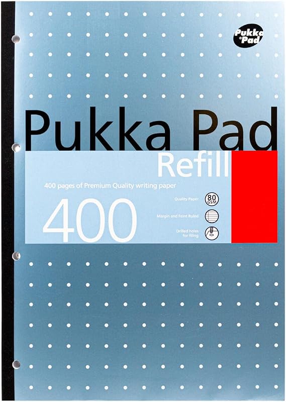 Pukka Pad Refill Pad A4 400 Page