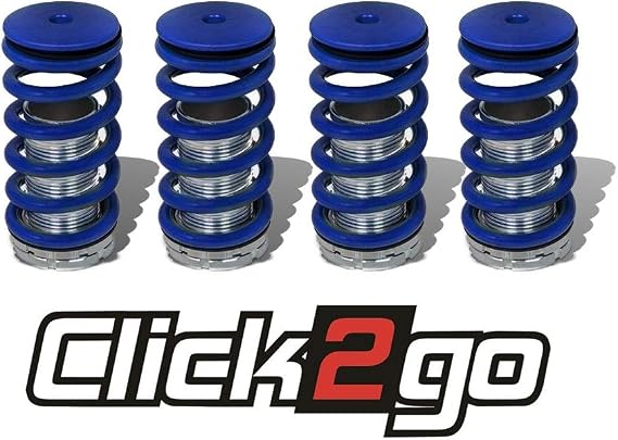 Coilover Lowering Suspension Kit - Blue Coil Springs For 1990-1997 Mazda Miata