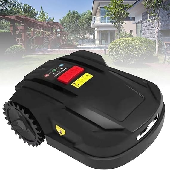 Robotic mower, fully automatic intelligent lawn mower, automatic grass mower for 800 square meters, automatic charging wifi smartphone APP control