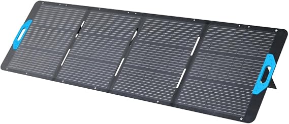 Anker SOLIX PS200 Portable Solar Panel (200W), Conversion Efficiency up to 23%, 4 Different Beam Angles, IP67 Water Protection, Rugged with MC4