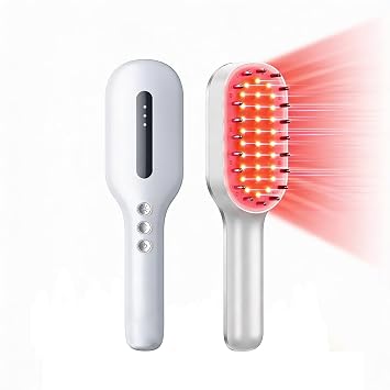 Laser Therapy Hair Growth Comb(FDA Cleared),red light therapy for hair growth,Red Light Electric Scalp Massager,promote hair growth in women and men