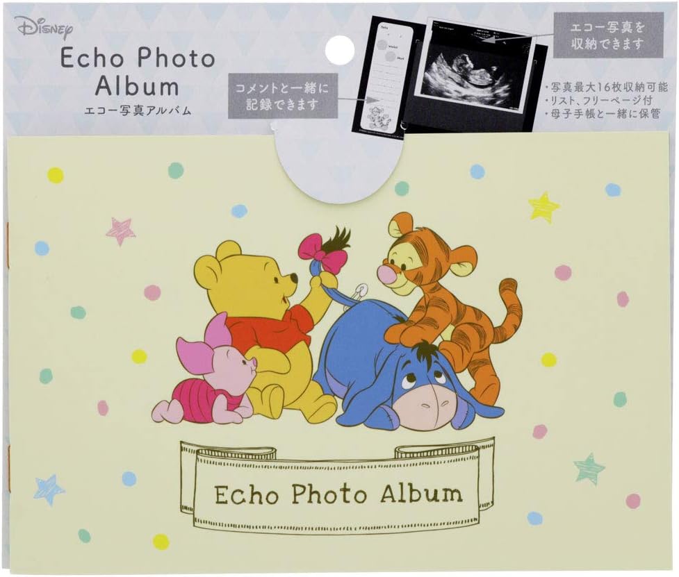 Sunstar Stationery Disney & Mom & Mom Echo Photo Album Winnie the Pooh 0070704A