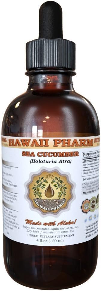 Hawaii Pharm Sea Cucumber (Holoturia Atra) Liquid Extract 2 fl.oz
