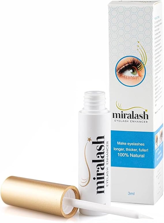 Eyelash Serum Conditioner for Eyelashes 3 ml 1-Pack - Serum for Long Dense Growth and Extension Fuller lash look Stronger Care product Beauty for lashes Volume Lengthening Thickener Booster