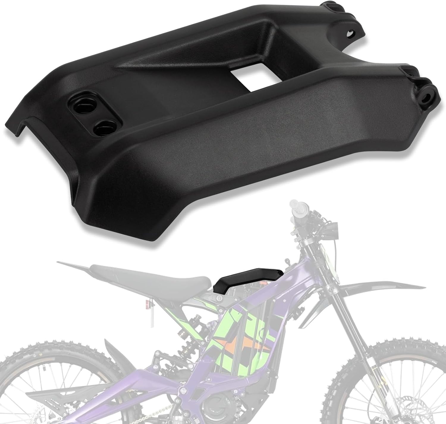 XINGWU バッテリーカバー Surron Light Bee XS Sur Ron LBX 電動ダートバイク バッテリーラッププロテクター E-Bike バッテリーケース 交換用 ブラック