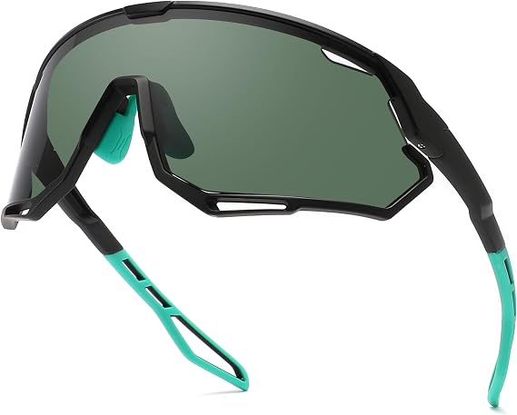 Cycling Running Sunglasses for Men Women, Baseball Sunglasses MTB Frame for Outdoor Sports Softball Running Biking