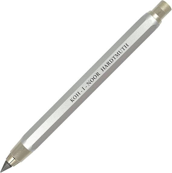 KOH-I-NOOR 5340 - Metal lead holder with integrated pencil sharpener.