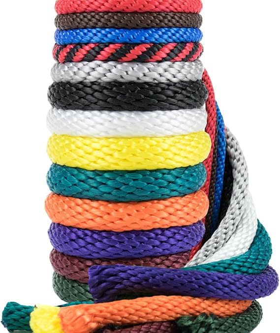 Rope and Cord Solid Braid Multifilament Polypropylene Rope Choose from Diameters Between 1/4, 5/16, 3/8, 1/2, 5/8