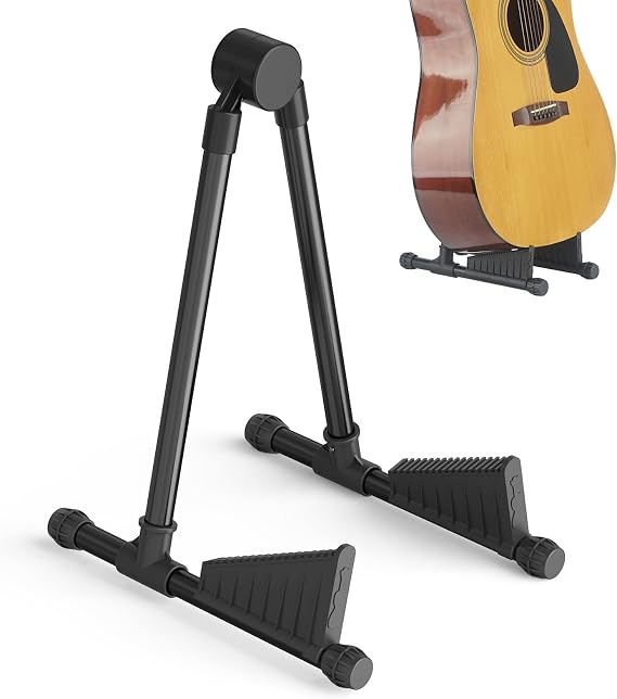 Musiin Foldable Guitar Stand for Acoustic Electric Classical Guitars