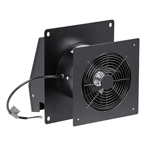 VEVOR Through-The-Wall Ventilation Fan with Cover, 205 CFM, 7-inch Diameter Exhaust Fan Hose, Adjustable Duct for Kitchen, Living & Laundry Room Workshop