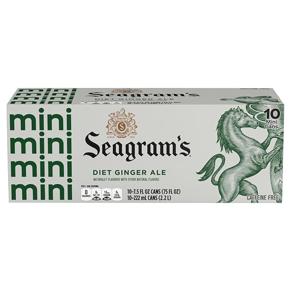 Seagram's, Zero Sugar Ginger Ale, 75 Fl Oz