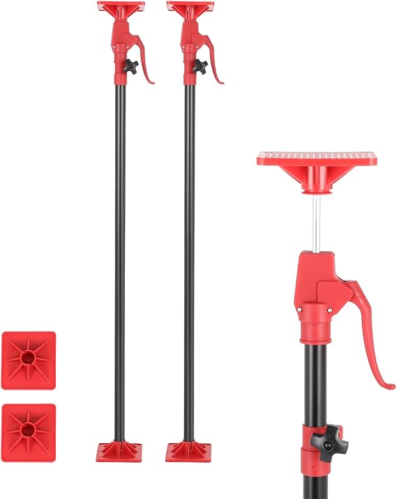 Cabinet Jack Support Pole, 2 Pack 45-114 in Adjustable Heights Support Pole