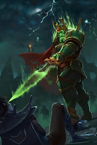 Wraith King Dota 2 Notebook, Journal for Writing, College-Ruled