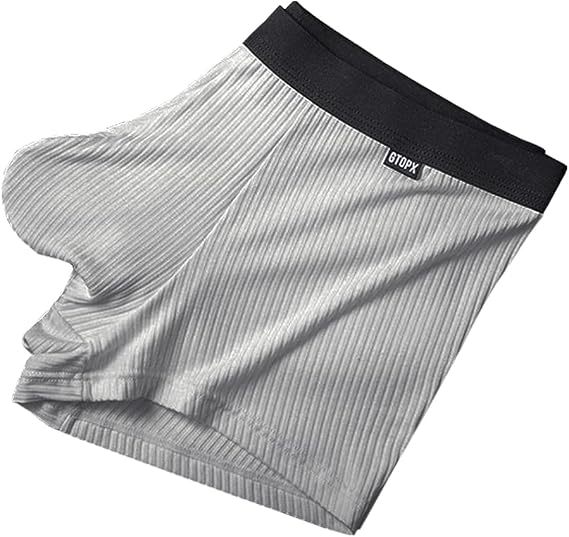 Mens Pouch Underwear Big Pouch Comfy Briefs Enhance Underwear Mid-Rise Boxer Briefs