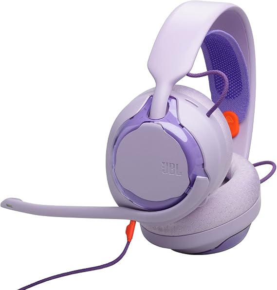 JBL Quantum 250 Wired Over-Ear Gaming Headphones - Purple