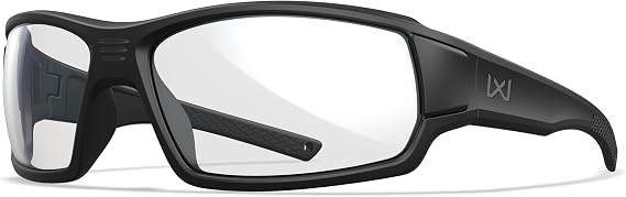 Wiley X Breach 2.5 XL Sunglasses, UV Eye Protection and Safety For Industrial and Tactical Safety RX Ready Ballistic Rated