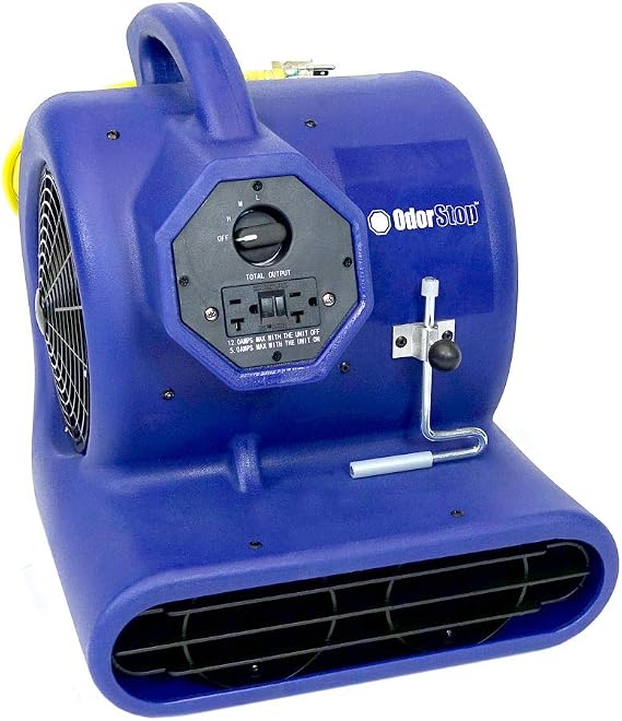 OdorStop OS2800 Heavy Duty Air Mover and Carpet Dryer
