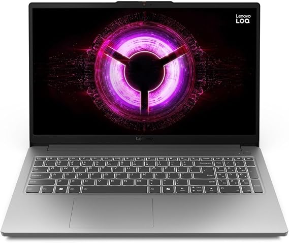 Lenovo LOQ-E 15.6" FHD 144Hz AMD Ryzen 7 7735HS NVIDIA GeForce RTX 4050 Gaming Laptop 16GB DDR5 512GB SSD Luna Gray