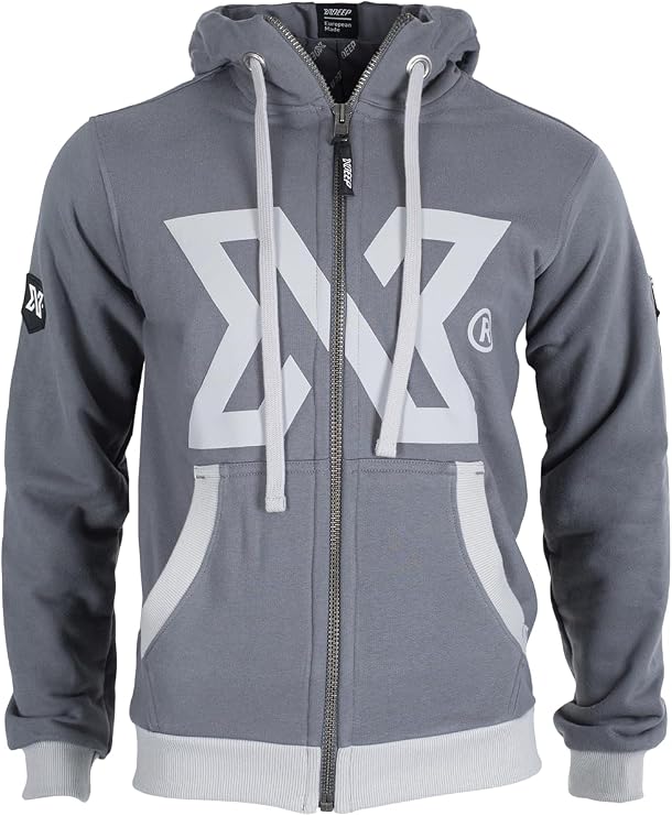 xdeep Gray After Dive Hoodie Signature Dive Apparel and Clothing