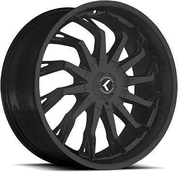 Kraze KR142 Scrilla 26x10 5x115/5x120 +18mm Satin Black Wheel Rim 26" Inch