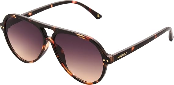 Nine West Women's Anya Aviator Sunglasses