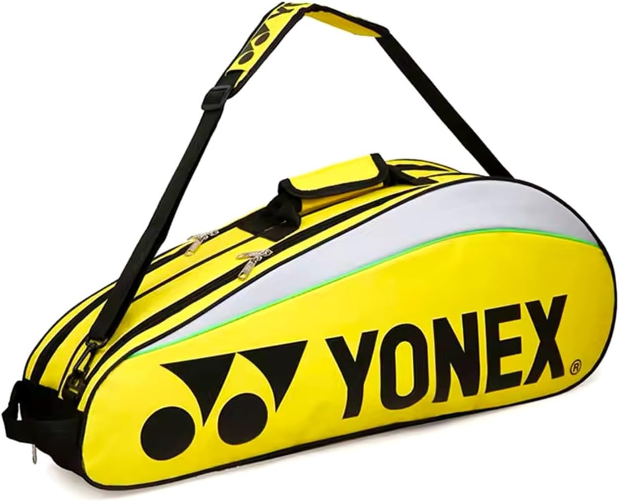 YONEX Badminton Bag - Racket Bag for Badminton & Squash Racquets...Holds up to 6 Racquets  Side Pockets  Shoe Compartment.