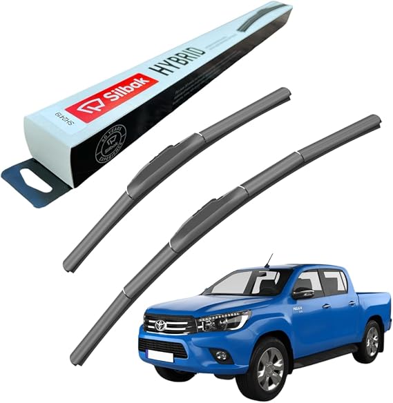 Silbak Windscreen Wipers, fits for TOYOTA HILUX (2015 ONWARDS) Wiper Blades, 550mm/400mm