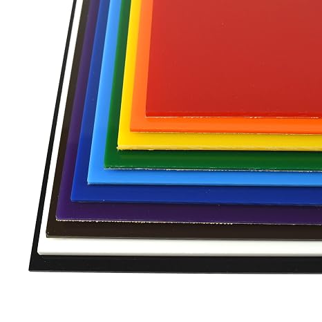 BuyPlastic 2146 Ivory Solid Colored Acrylic Plexiglass Sheet, Choose Size and Thickness, 1/8" x 24" x 48", Plastic Plexi Glass for Crafts, Art, and More