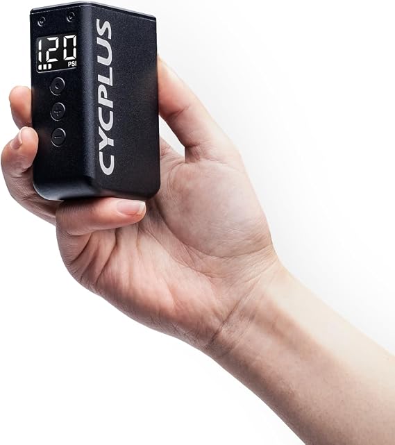 CYCPLUS Tiny Tire Inflator Electric Pump AS2 Pro Max, Aluminum Alloy Shell