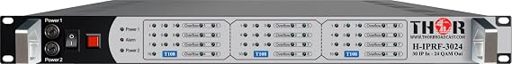 Thor Broadcast IP-24QAM QAM Modulator with 24 RF Carrier Output
