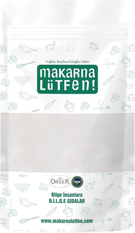 makarna lütfen! Organik Pirinç Unu +4 ve +6 ay, 250 Gr