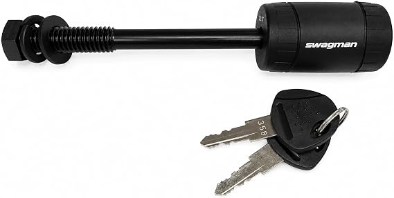 Swagman 64029 Locking Threaded Hitch Pin Anti-Wobble Lock for Swagman 1-1/4 Hitch Bike Racks