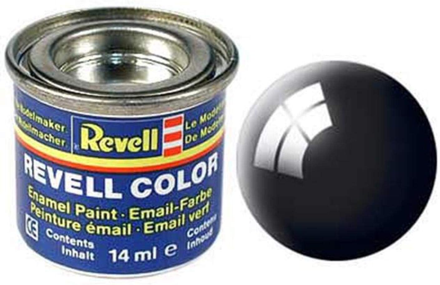 Gloss Black Enamel Paint by Revell-Monogram (6)
