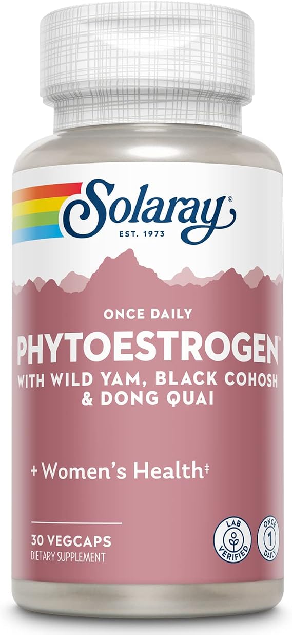 SOLARAY Once Daily Phytoestrogen, 30 VegCaps