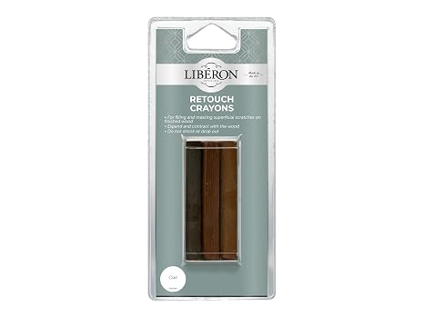 LIBERON Retouch Crayons 3 Pack Oak