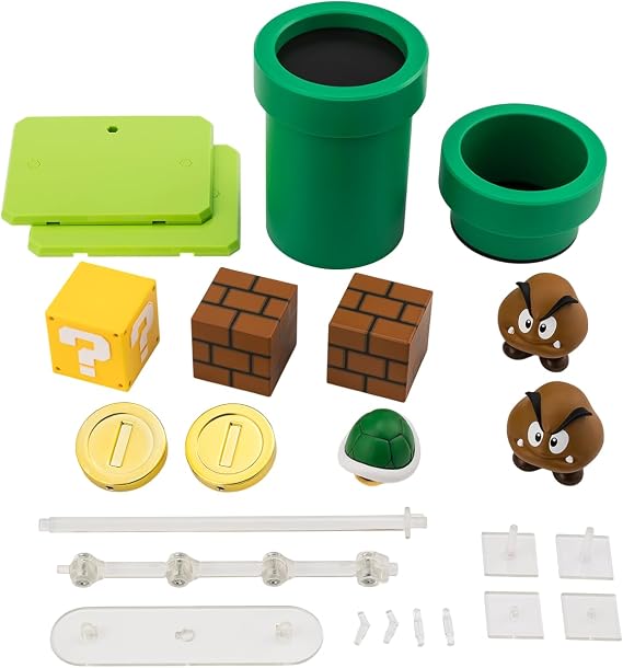 TAMASHII NATIONS - Super Mario - Super Mario Playset S.H.Figuarts Action Figure