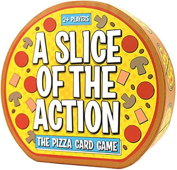 Gift Republic Slice Of The Action Pizza Challenge Family Card Game Fun Board Game 2+ Players